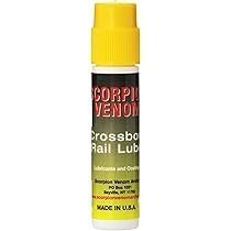 Scorpion Venom Crossbow Rail Lube