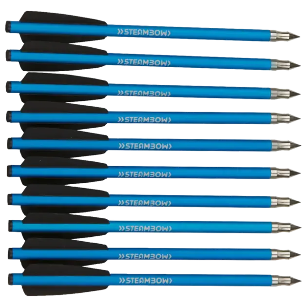 Steambow AR-Series – Aluminum Target Arrows x 10
