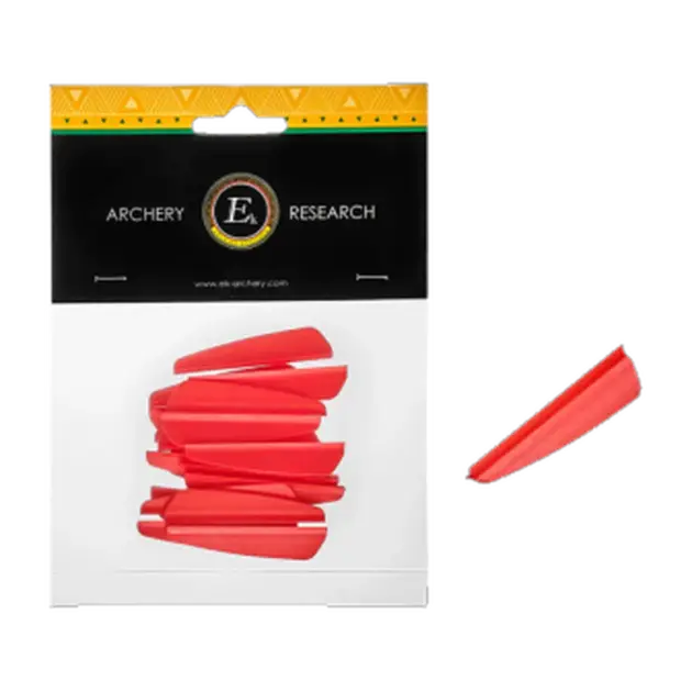 EK Archery R9 Vanes – Pack of 20 2″ Red