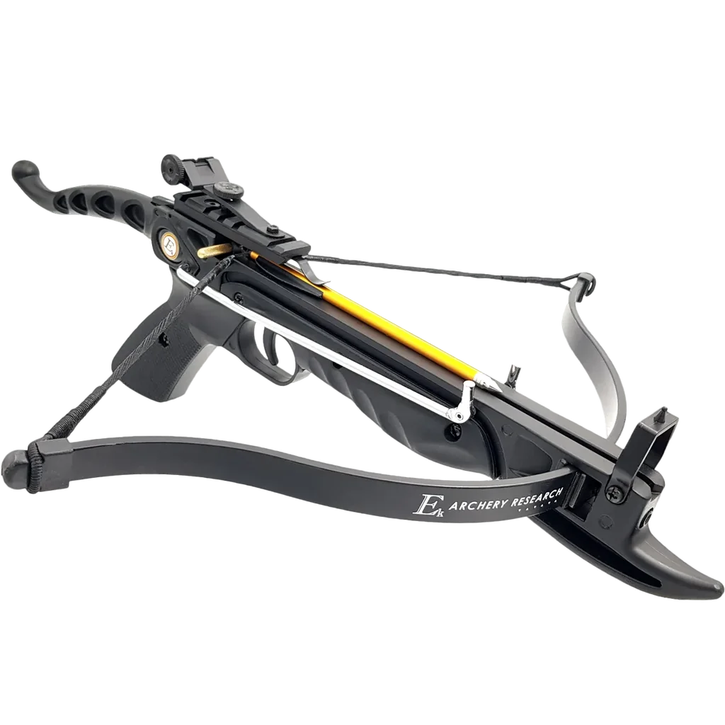 EK Archery Cobra Aluminium Pistol Crossbow Black – 80lbs With Carry Case