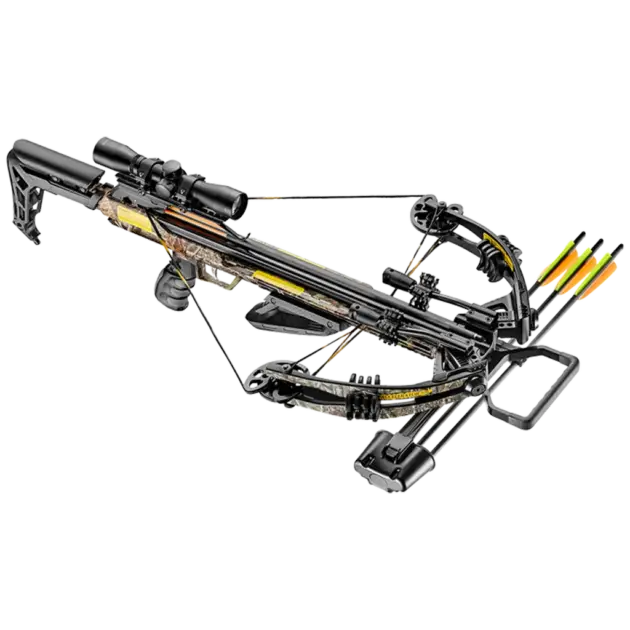 EK Archery Accelerator 370+ Compound Crossbow – 185lbs Camo