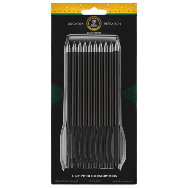 EK Archery Pistol Bolts – 10 Pack – Plastic