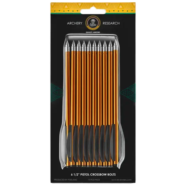 EK Archery Pistol Bolts – 10 Pack – Alloy