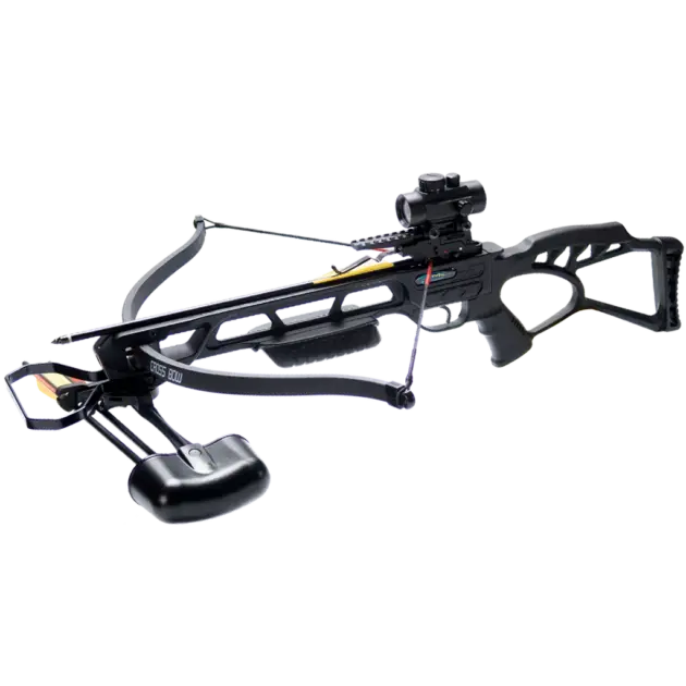 Man Kung Brandon Recurve Crossbow Black – 185 LBS – 250 FPS