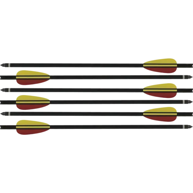 Man Kung 14 inch aluminium crossbow bolts 6-pack