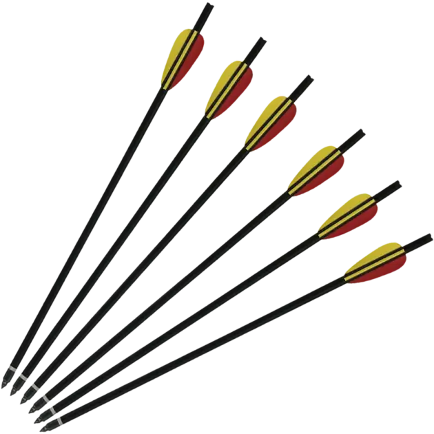Man Kung 20 inch aluminium crossbow bolts 6-pack