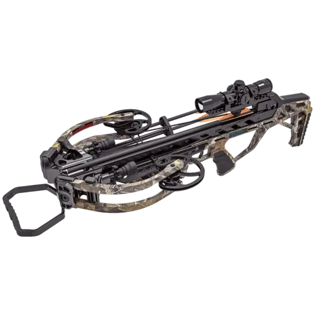 Man Kung Chester compound crossbow Forest Camo – 200 LBS/425 FPS